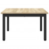 Stolik kawowy Sonoma 60 x 60 x 36 cm Materiał drewnopochodny