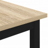 Stolik kawowy Sonoma 60 x 60 x 36 cm Materiał drewnopochodny