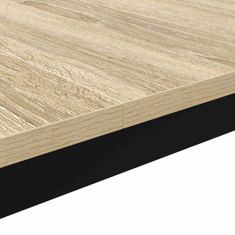 Stolik kawowy Sonoma 60 x 60 x 36 cm Materiał drewnopochodny