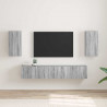 Szafka pod telewizor 2 pcs Szary Sonoma 30 x 31 x 60 cm