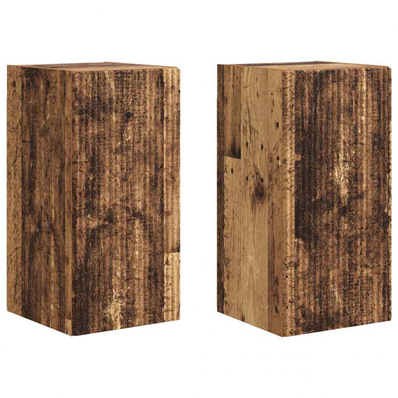 Szafka pod telewizor 2 pcs Stare drewno 30 x 31 x 60 cm