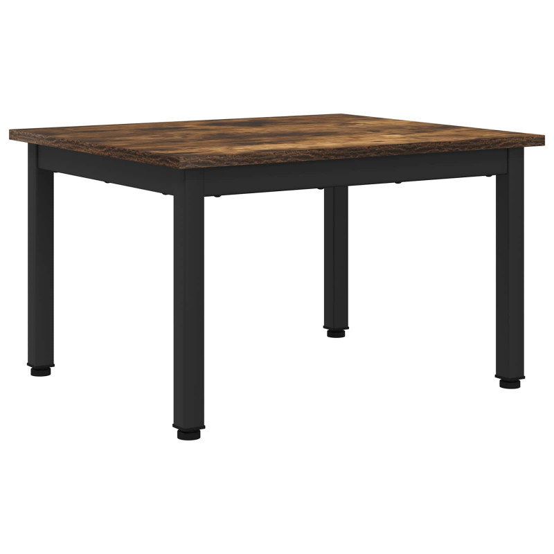 Stolik kawowy Dąb dymny 60 x 50 x 36 cm Materiał drewnopochodny