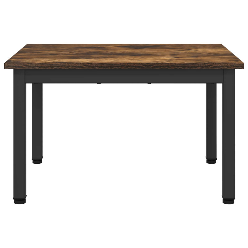 Stolik kawowy Dąb dymny 60 x 50 x 36 cm Materiał drewnopochodny