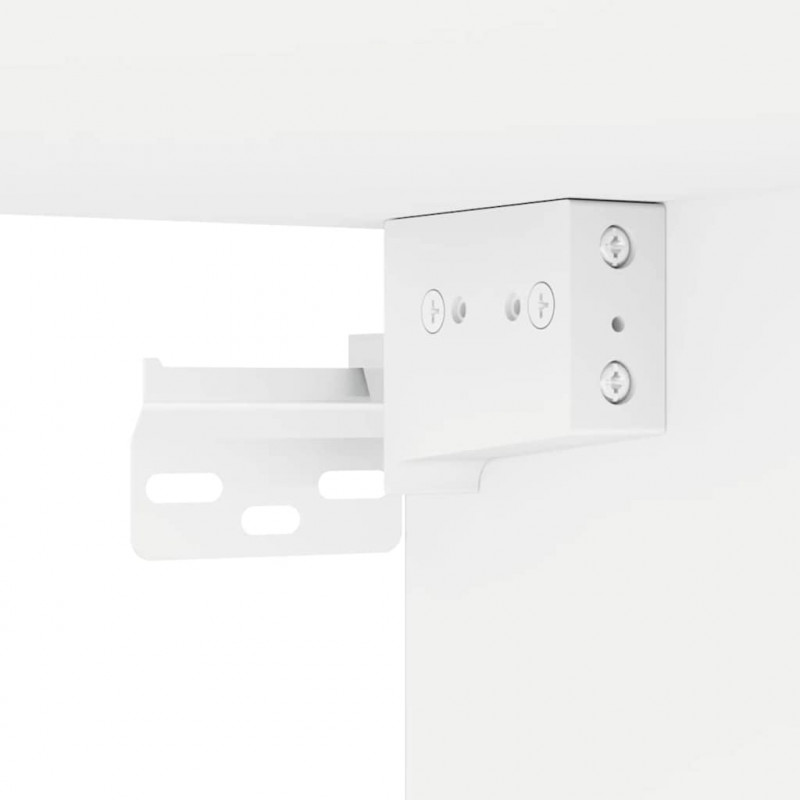 Szafka pod telewizor 2 pcs Biały 30 x 31 x 80 cm