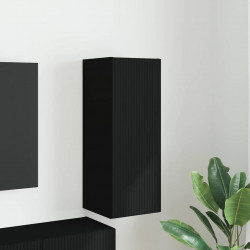Szafka pod telewizor Czarny 30 x 31 x 80 cm