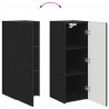 Szafka pod telewizor Czarny 30 x 31 x 80 cm