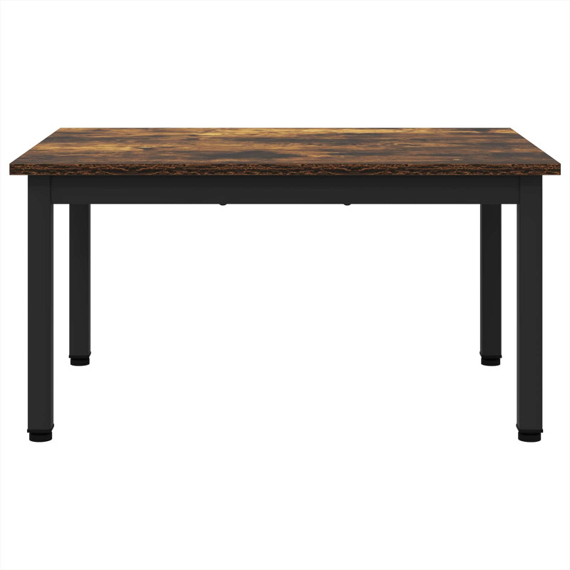Stolik kawowy Dąb dymny 70 x 50 x 36 cm Materiał drewnopochodny