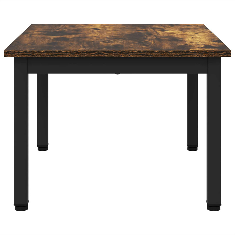 Stolik kawowy Dąb dymny 70 x 50 x 36 cm Materiał drewnopochodny