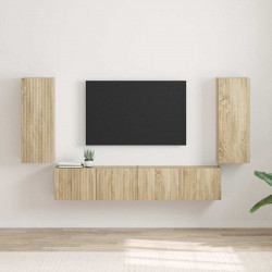 Szafka pod telewizor 2 pcs Sonoma 30 x 31 x 80 cm