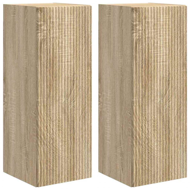 Szafka pod telewizor 2 pcs Sonoma 30 x 31 x 80 cm
