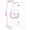 Szafka pod telewizor 2 pcs Sonoma 30 x 31 x 80 cm