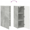 Szafka pod telewizor Betonowy 30 x 31 x 80 cm