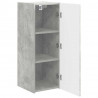 Szafka pod telewizor 2 pcs Betonowy 30 x 31 x 80 cm