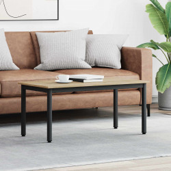 Stolik kawowy Sonoma 100 x 50 x 45 cm Materiał drewnopochodny