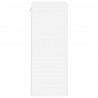 Szafka pod telewizor 2 pcs Błyszcząca biel 30 x 31 x 80 cm