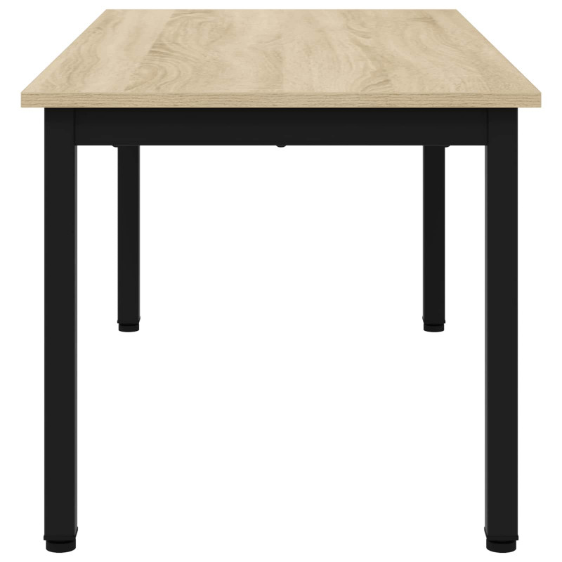 Stolik kawowy Sonoma 100 x 50 x 45 cm Materiał drewnopochodny