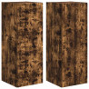 Szafka pod telewizor 2 pcs Dąb wędzony 30 x 31 x 80 cm