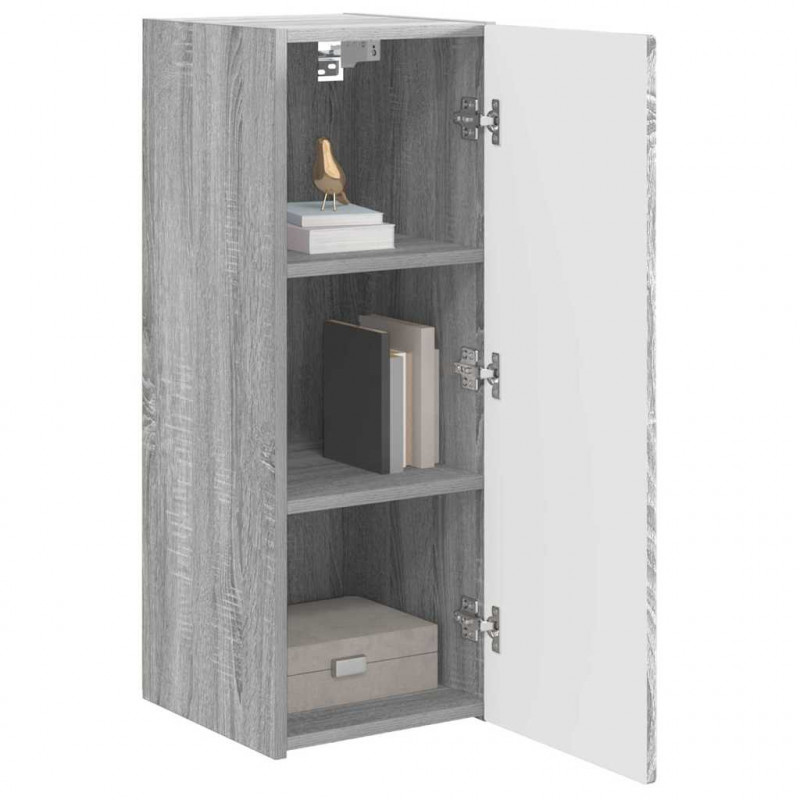 Szafka pod telewizor 2 pcs Szary Sonoma 30 x 31 x 80 cm