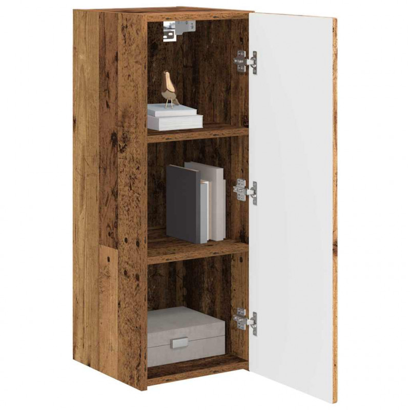 Szafka pod telewizor 2 pcs Stare drewno 30 x 31 x 80 cm
