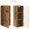 Szafka pod telewizor 2 pcs Stare drewno 30 x 31 x 80 cm