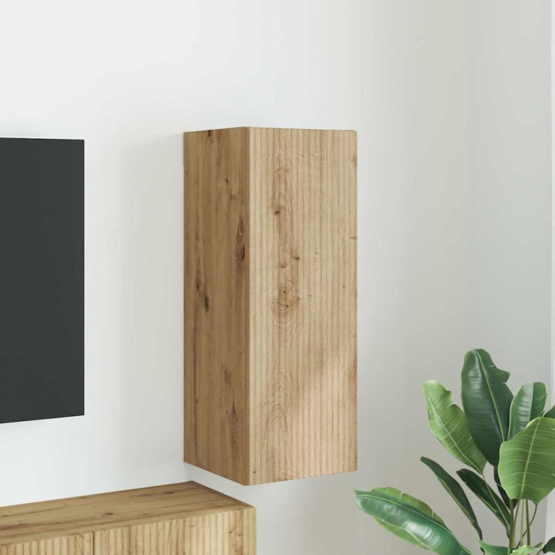 Szafka pod telewizor Dąb rzemieślniczy 30 x 31 x 80 cm