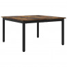 Stolik kawowy Dąb dymny 80 x 80 x 45 cm Materiał drewnopochodny
