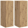 Szafka pod telewizor 2 pcs Dąb rzemieślniczy 30 x 31 x 80 cm