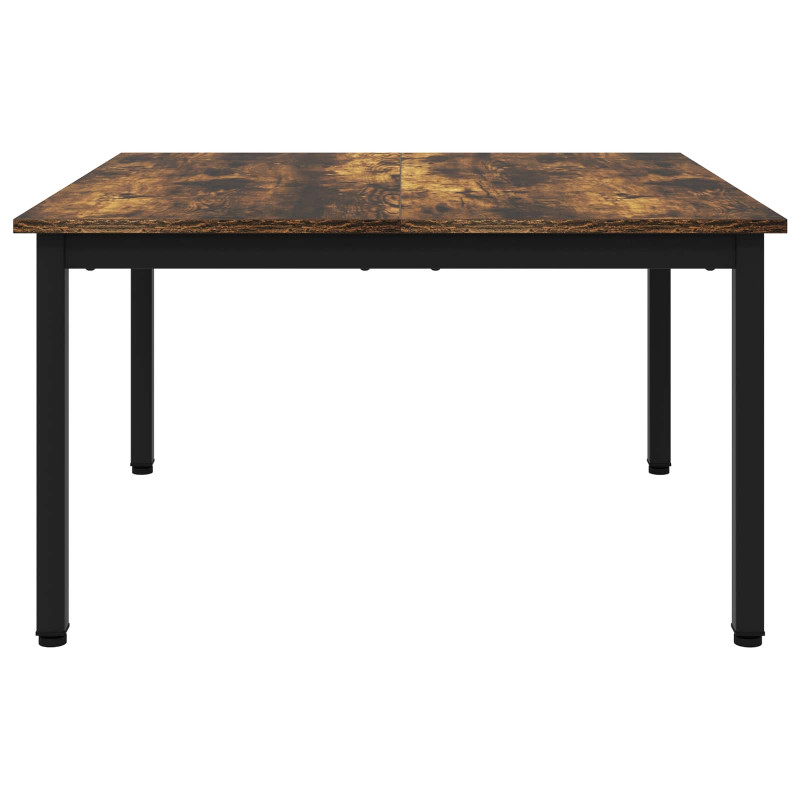 Stolik kawowy Dąb dymny 80 x 80 x 45 cm Materiał drewnopochodny