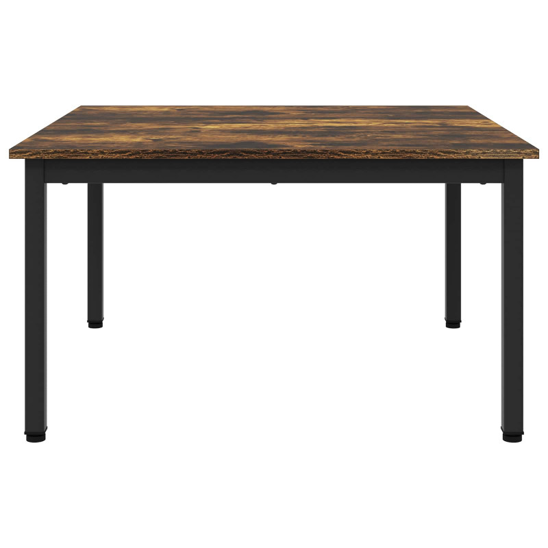 Stolik kawowy Dąb dymny 80 x 80 x 45 cm Materiał drewnopochodny