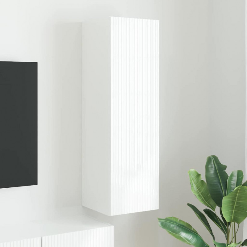 Szafka pod telewizor Biały 30 x 31 x 100 cm