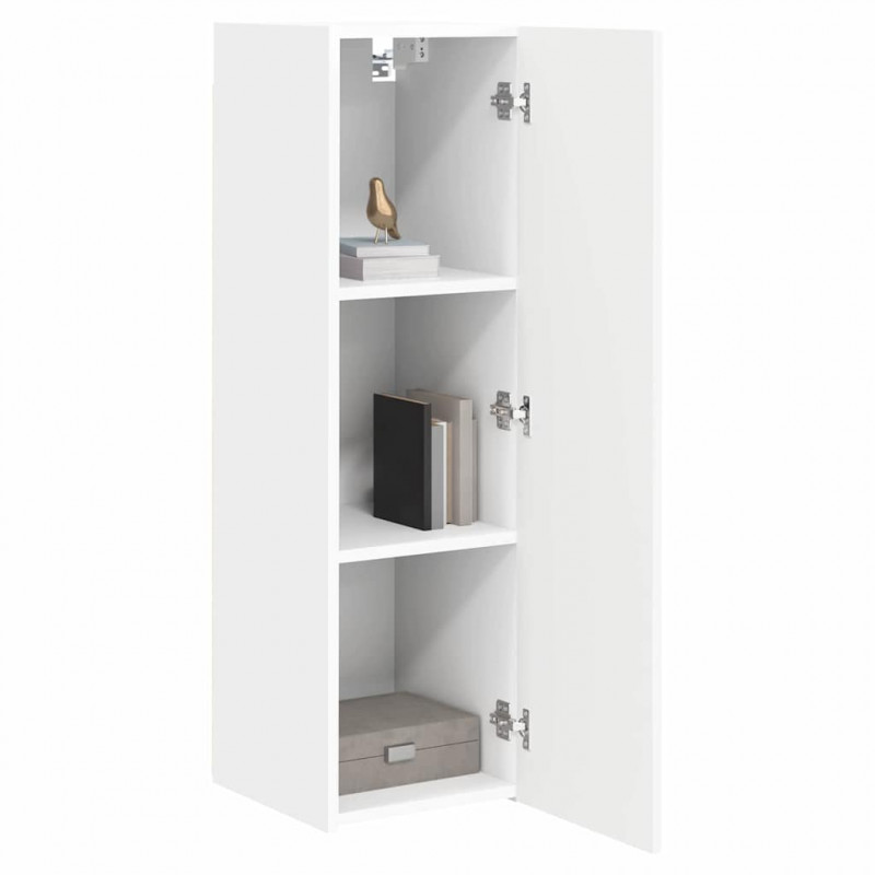 Szafka pod telewizor 2 pcs Biały 30 x 31 x 100 cm