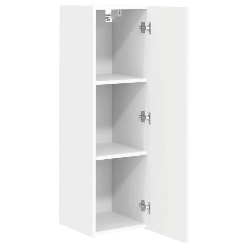 Szafka pod telewizor 2 pcs Biały 30 x 31 x 100 cm