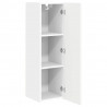 Szafka pod telewizor 2 pcs Biały 30 x 31 x 100 cm