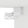 Szafka pod telewizor 2 pcs Biały 30 x 31 x 100 cm