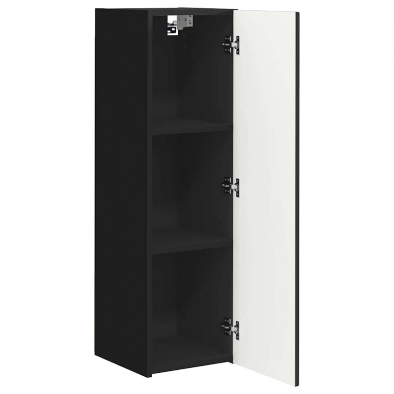 Szafka pod telewizor Czarny 30 x 31 x 100 cm