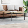 Stolik kawowy Sonoma 100 x 100 x 45 cm Materiał drewnopochodny