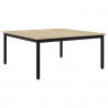 Stolik kawowy Sonoma 100 x 100 x 45 cm Materiał drewnopochodny