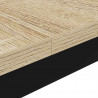 Stolik kawowy Sonoma 100 x 100 x 45 cm Materiał drewnopochodny