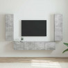 Szafka pod telewizor 2 pcs Betonowy 30 x 31 x 100 cm