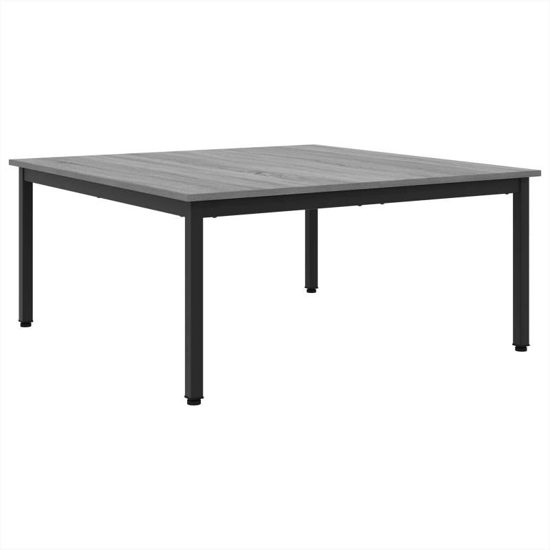 Stolik kawowy Szary Sonoma 100 x 100 x 45 cm