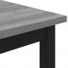 Stolik kawowy Szary Sonoma 100 x 100 x 45 cm