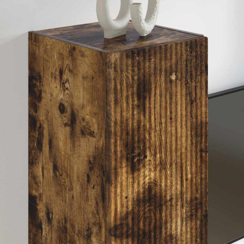 Szafka pod telewizor Dąb wędzony 30 x 31 x 100 cm