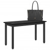 ławka Czarny Dąb 80 x 35 x 45 cm Materiał drewnopochodny