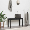 ławka Czarny Dąb 80 x 35 x 45 cm Materiał drewnopochodny
