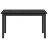 ławka Czarny Dąb 80 x 35 x 45 cm Materiał drewnopochodny