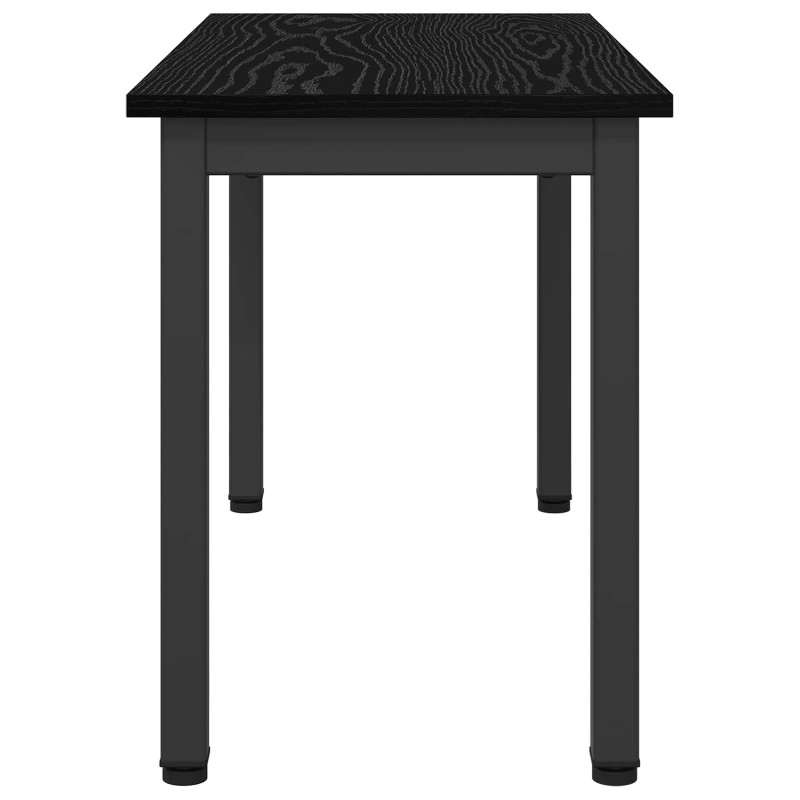 ławka Czarny Dąb 80 x 35 x 45 cm Materiał drewnopochodny