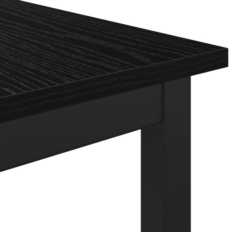 ławka Czarny Dąb 80 x 35 x 45 cm Materiał drewnopochodny
