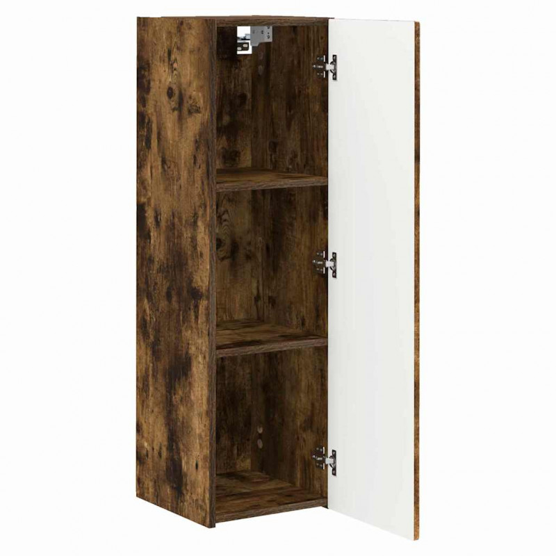 Szafka pod telewizor 2 pcs Dąb wędzony 30 x 31 x 100 cm