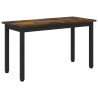 ławka Dąb dymny 80 x 35 x 45 cm Materiał drewnopochodny
