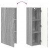 Szafka pod telewizor Szary Sonoma 30 x 31 x 100 cm